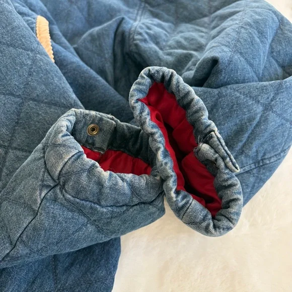 Ralph Lauren Denim Chore Barn Jacket with Corduroy Collar | L - Picture 9 of 15